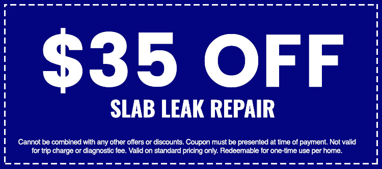 Discounts on Slab Leak Repair