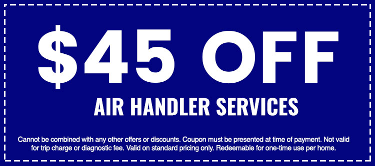 Discounts on Air Handler Services