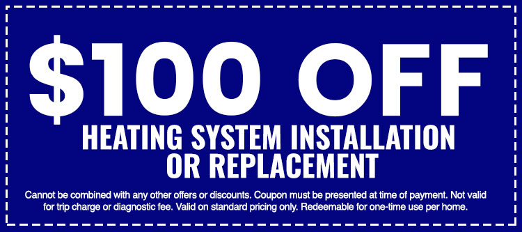 Discounts on Heating System Installation or Replacement